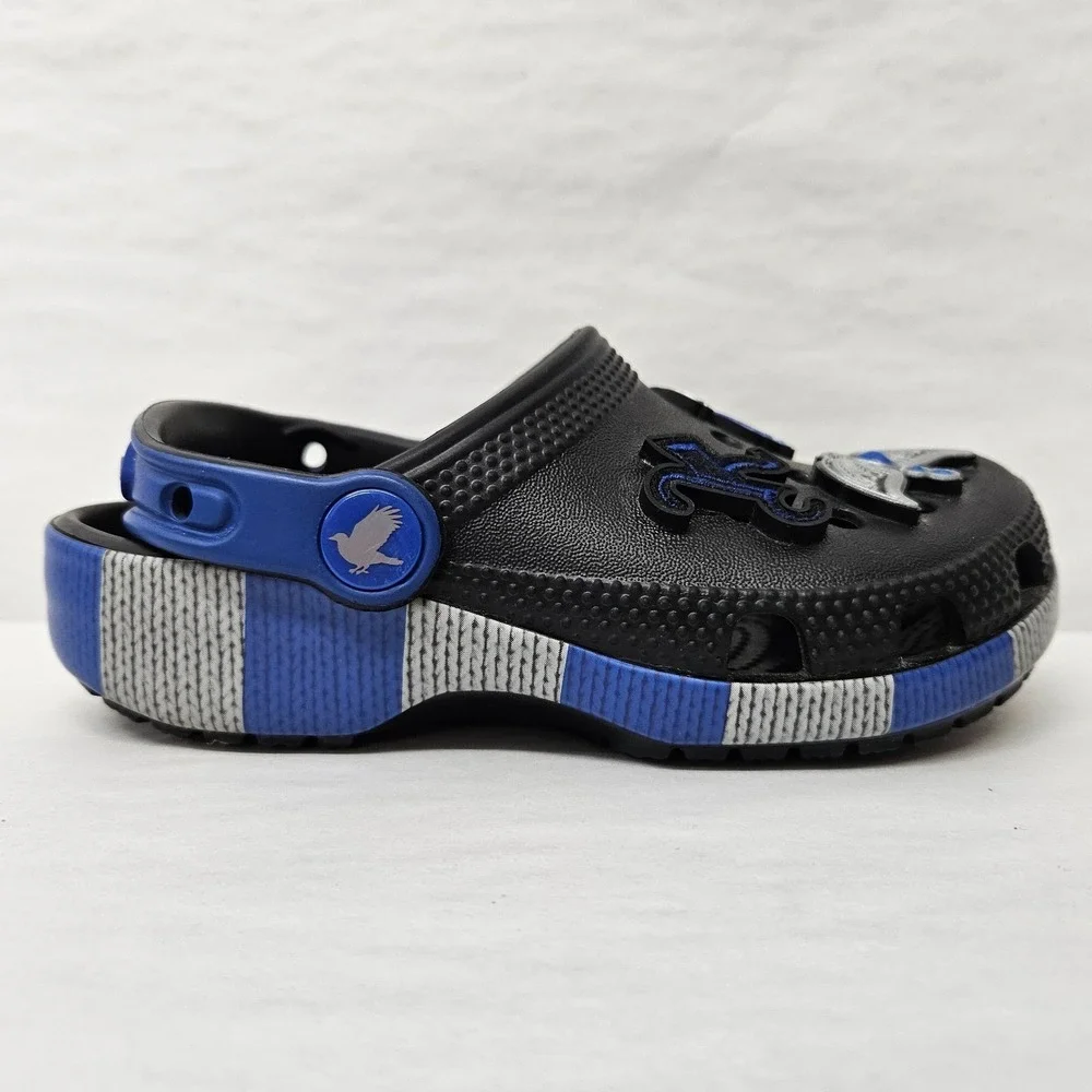 Crocs Harry Potter Ravenclaw‎ Classic Clogs 210543-90H Black Blue Kids' Size C11
